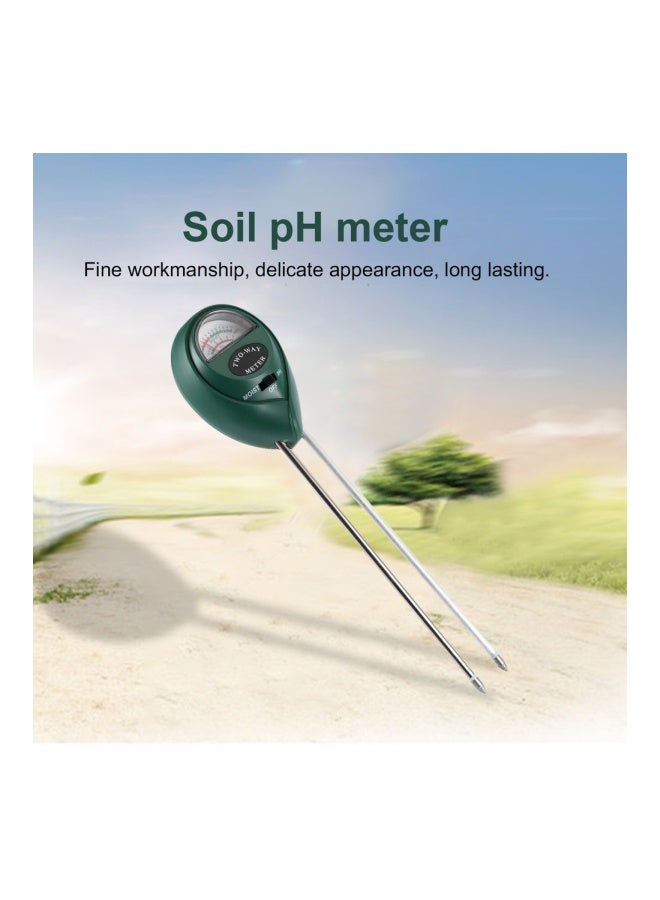Generic 2-In-1 Soil Moisture pH Meter Green/Black/White 265x60mm  - Image 4