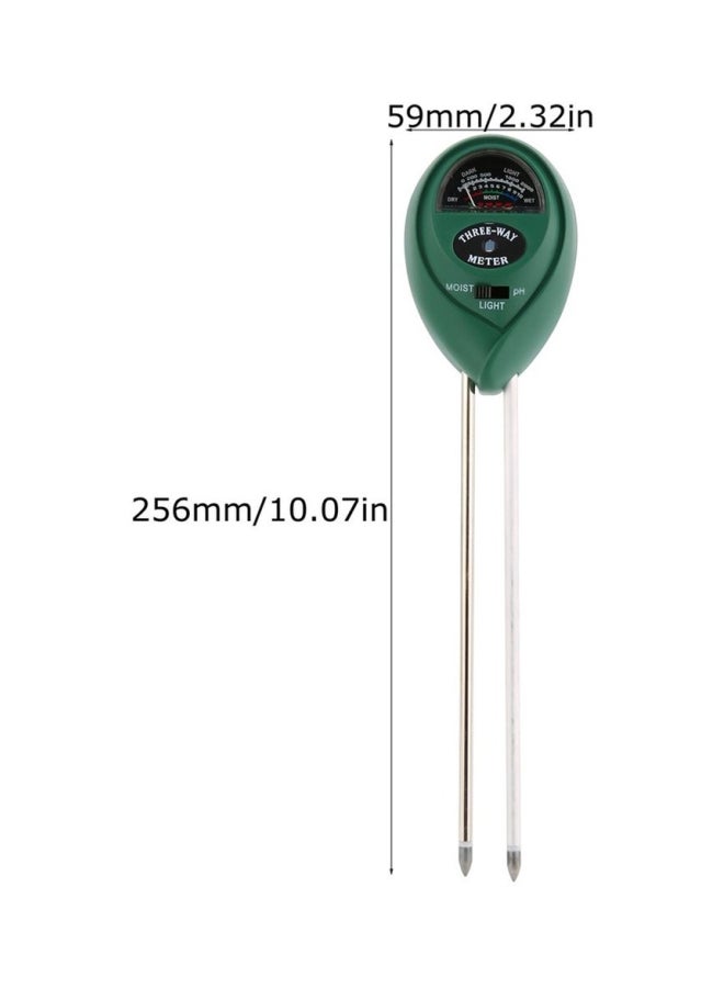 Generic 3-In-1 Soil Tester Green/Black/Silver  - Image 3