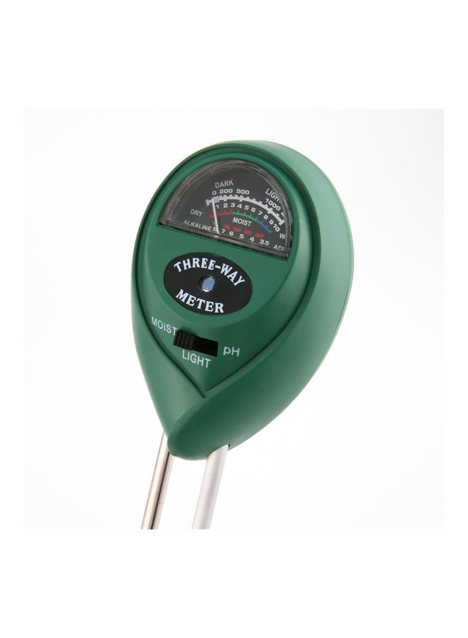 Generic 3-In-1 Soil Tester Green/Black/Silver  - Image 4