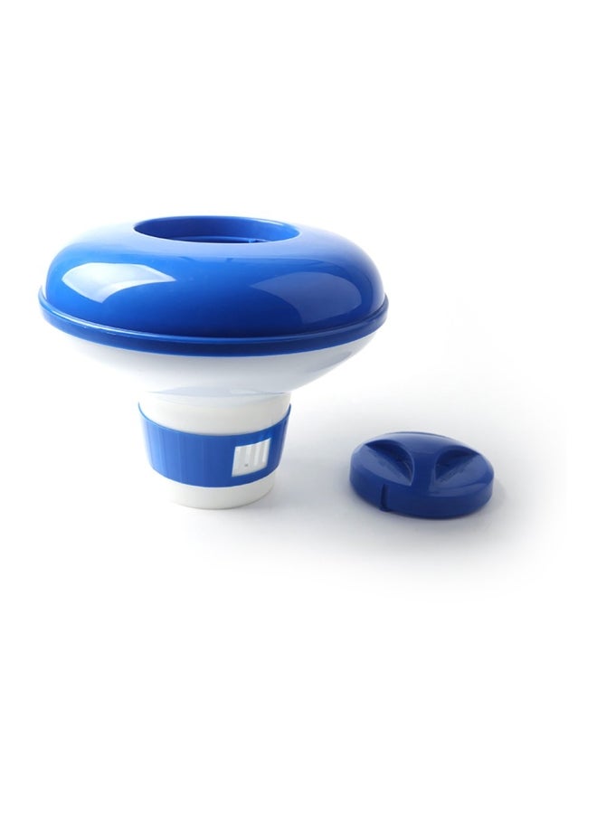 Generic Automatic Chemical Tablet Floating Dispenser Blue/White 120x47x118mm  - Image 2