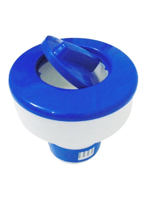 Automatic Chemical Tablet Floating Dispenser Blue/White