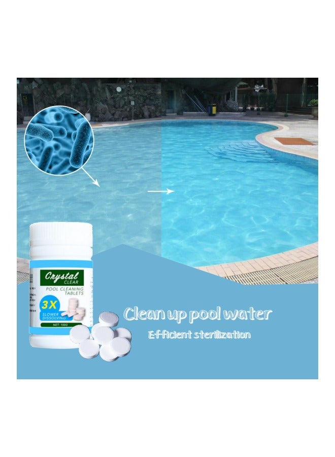 Generic - Crystal Clear Pool Cleaning Tablets White - Image 1
