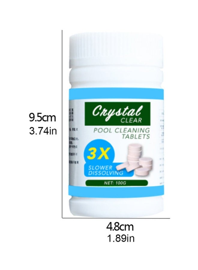 Generic - Crystal Clear Pool Cleaning Tablets White - Image 1