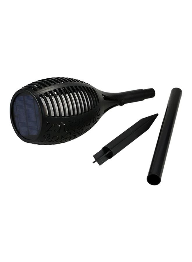 LED Solar Powered Outdoor Light Black - Image 1