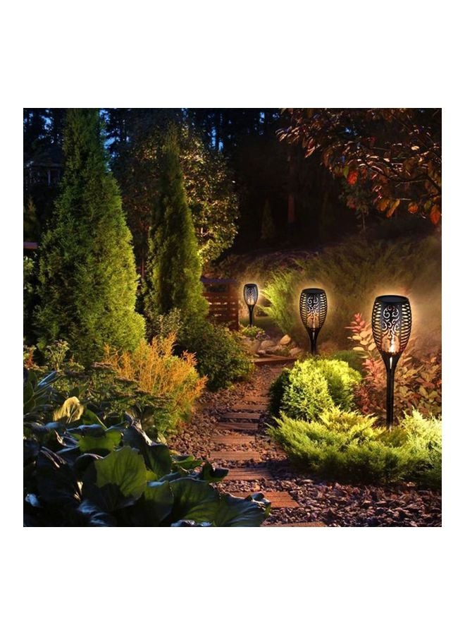 LED Solar Powered Outdoor Light Black - Image 4