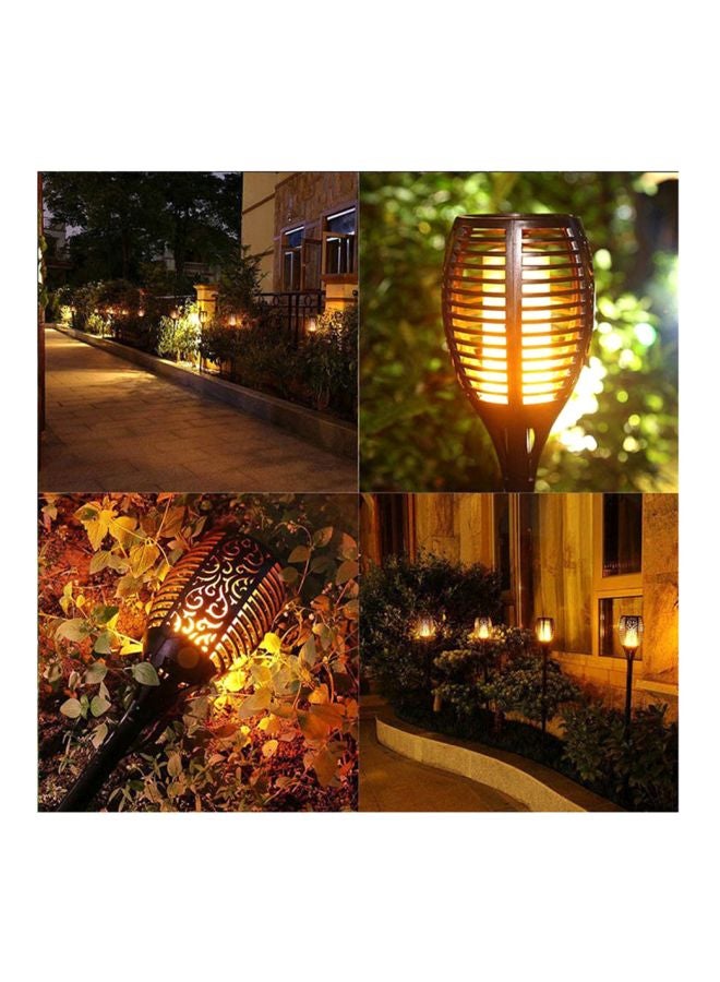 LED Solar Powered Outdoor Light Black - Image 5