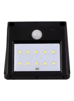 Generic Solar Powered Wall Lamp Black 10x8.5cm  - Image 2