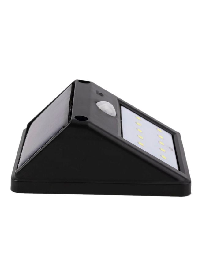 Generic Solar Powered Wall Lamp Black 10x8.5cm  - Image 4