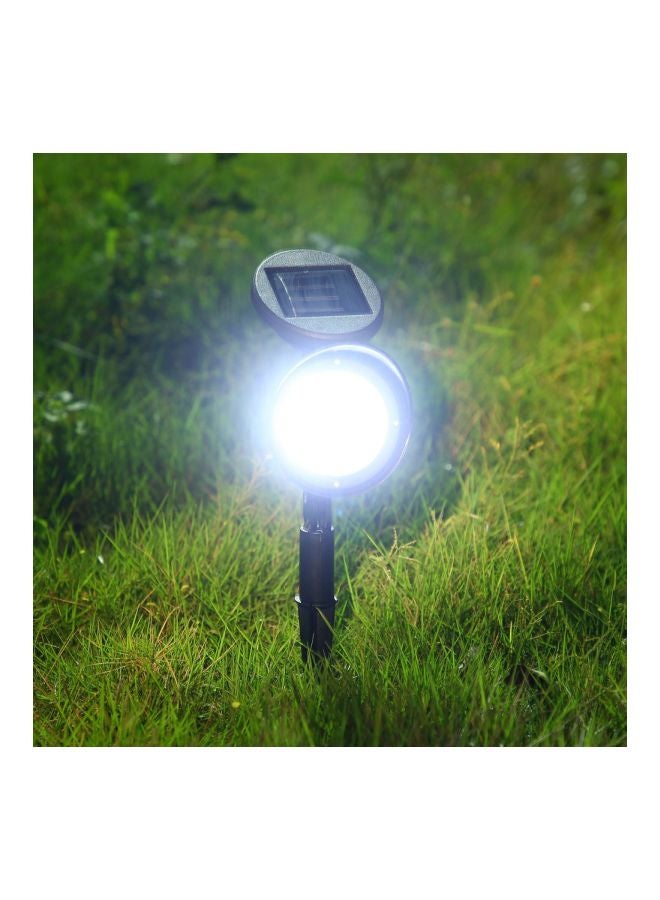 مصباح حديقة LED يعمل بالطاقة الشمسية من قطعتين أبيض 3.1x12.2بوصة  - Image 2