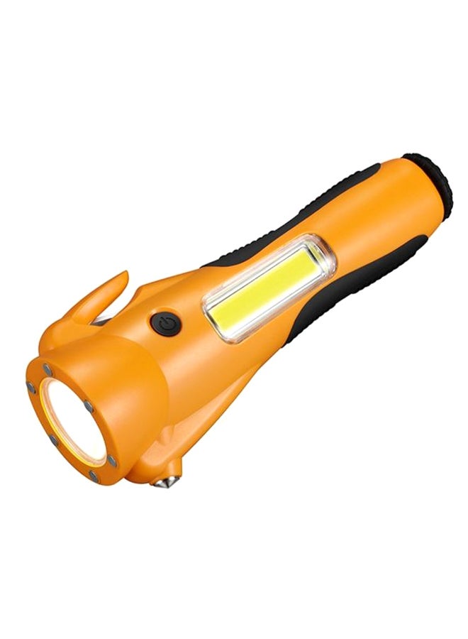 Multi-Function COB LED Flashlight Yellow/Black - Image 1