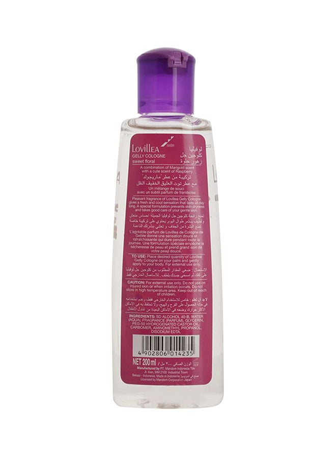 LOVillEA - Sweet Floral Body and Hand Cologne Gel 200ml - Image 1