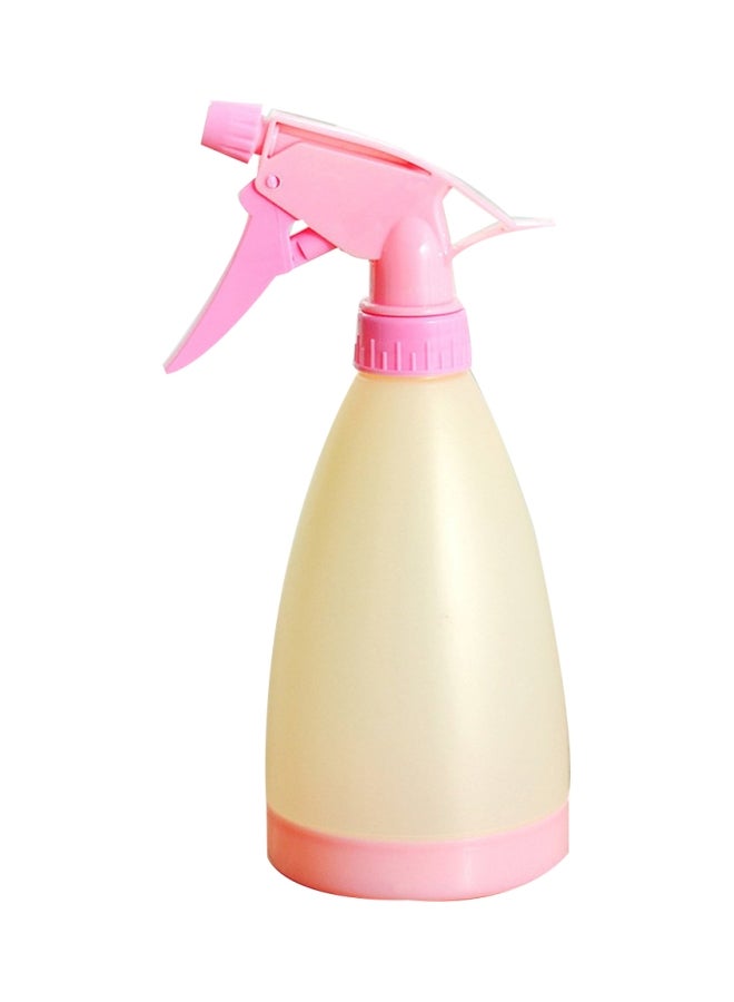 زجاجة بخاخة بلاستيكية أصفر/ وردي 20.5x8.3سم