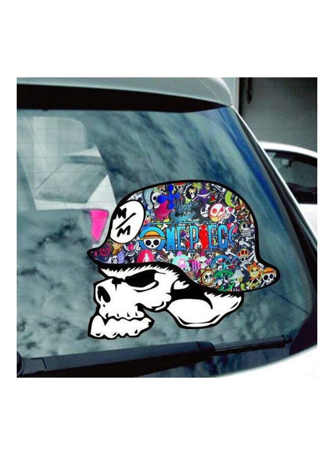 Generic Straw Hat Logo Graffiti Car Motorcycle Sticker - Image 2