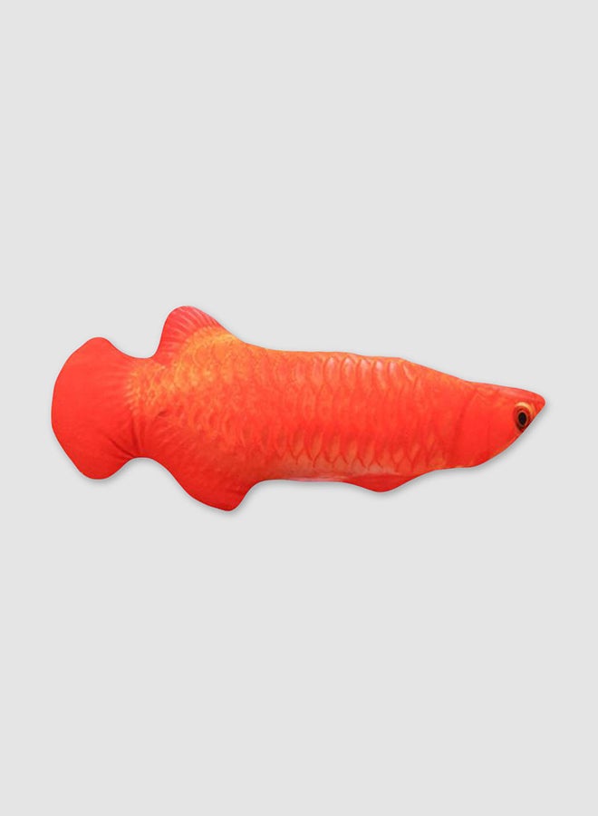 Fish Shape Chew Toy Orange 20cm - Image 1
