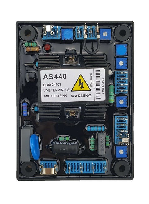 Automatic Voltage Regulator Replacement For Generator Stabilizer Black