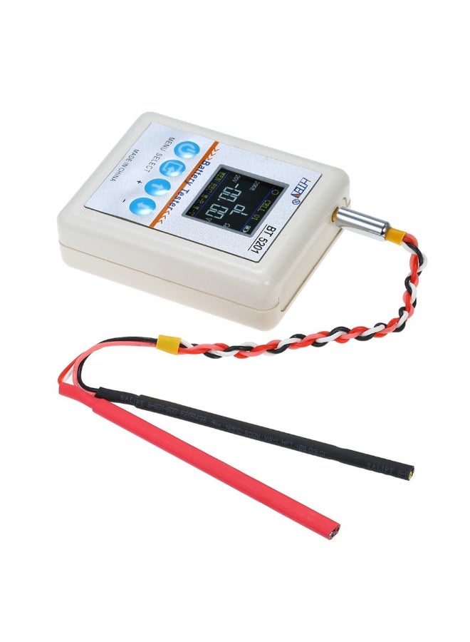 مقياس اختبار المقاومة الداخلية للبطارية أبيض/أزرق/أحمر 14.2 x 4.3سم - Image 4