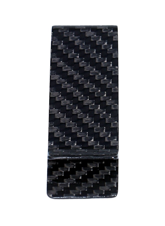 Generic Carbon Fiber Money Clip Black  - Image 1
