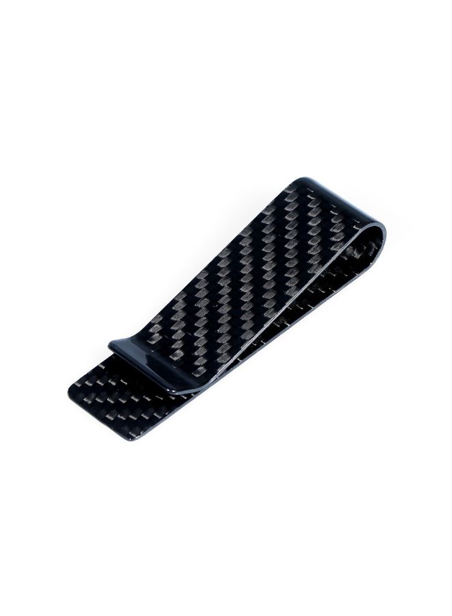 Generic Carbon Fiber Money Clip Black  - Image 2