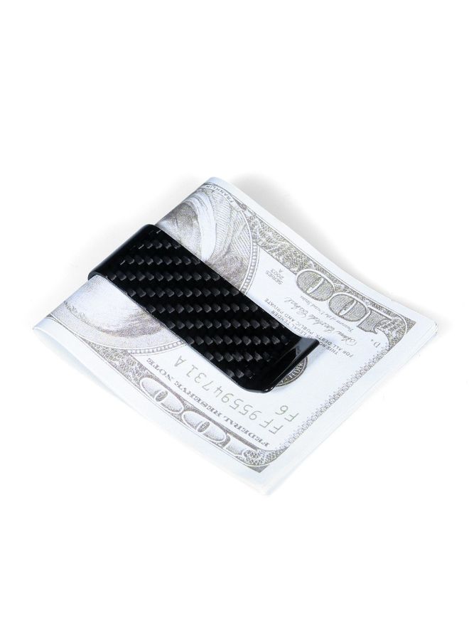 Generic Carbon Fiber Money Clip Black  - Image 4