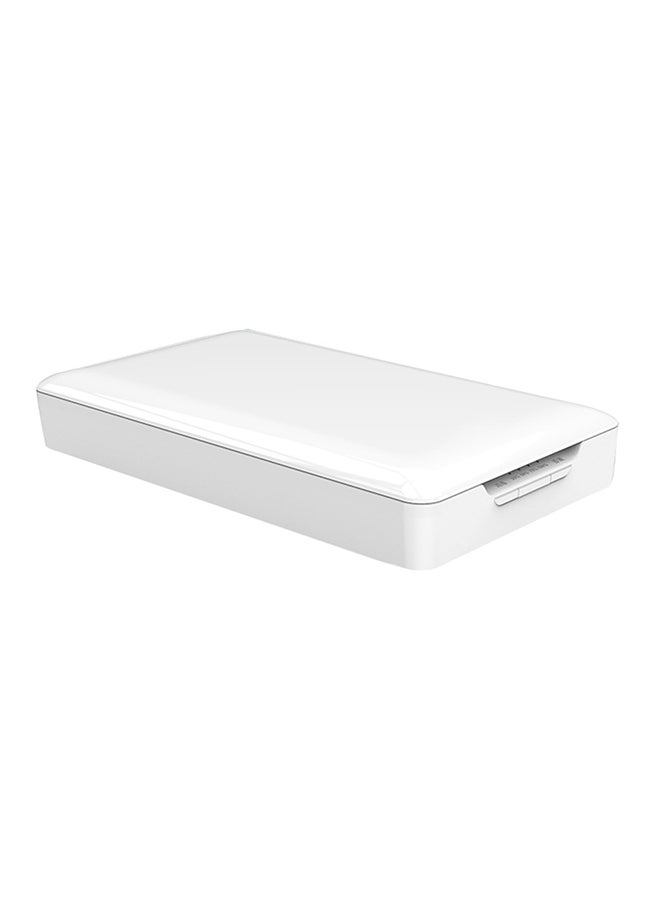 Portable Phone Charger With UV Sanitizer White - Image 1