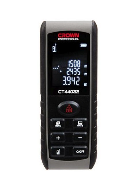Digital Laser Distance Meter Silver/Black