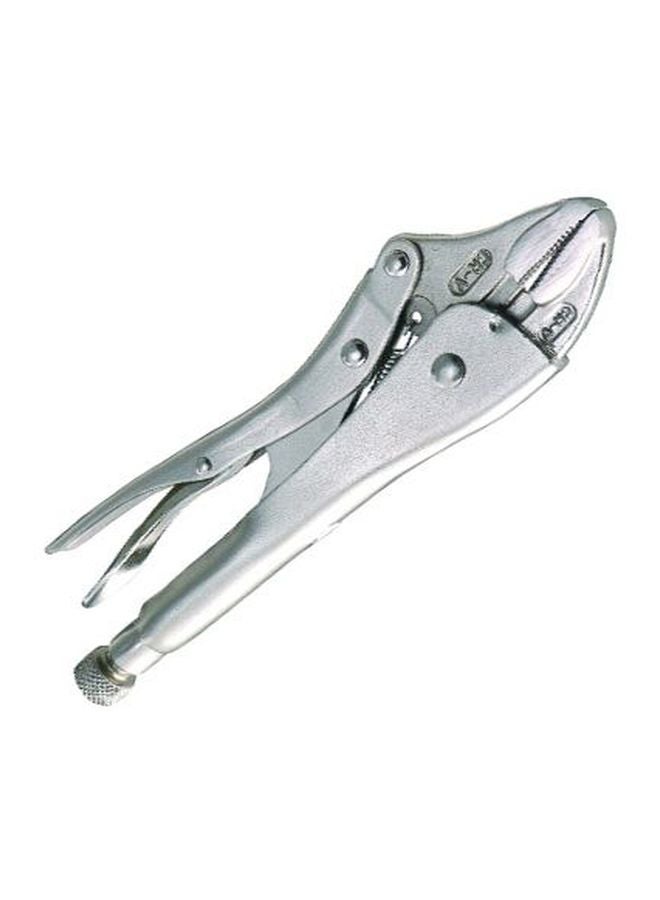 Curve Jaw Locking Plier Silver 10inch  - Image 3