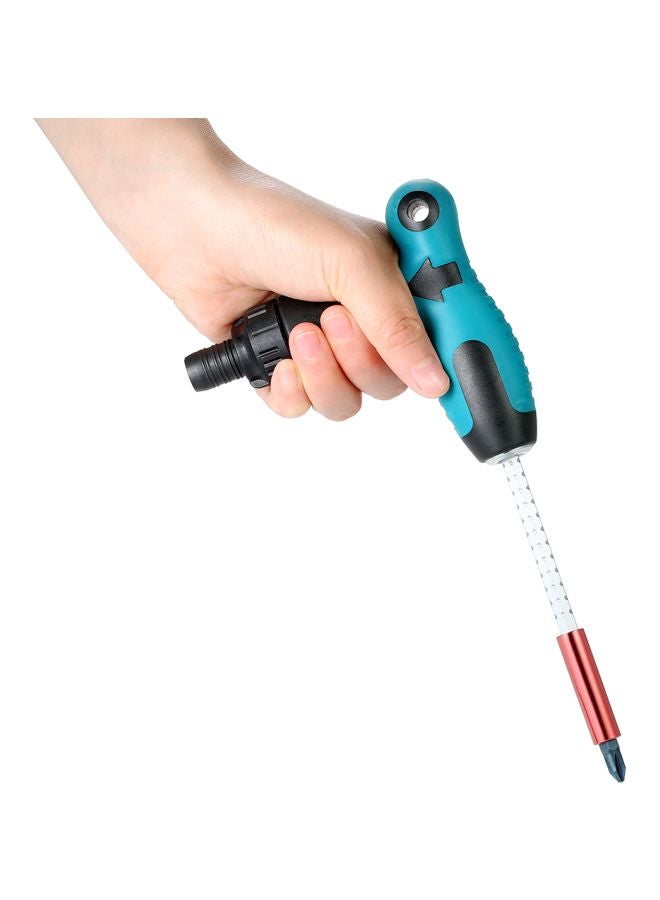 PENGGONG 17-Piece Retractable Magnetic Socket Screwdriver Set Multicolour - Image 4