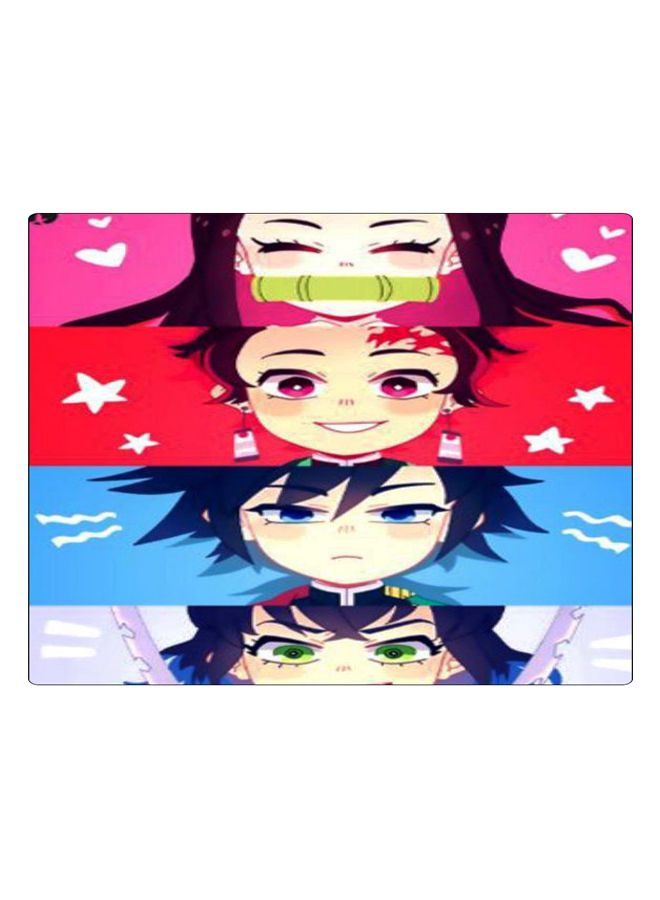 BP Printed Anti-Slip Gaming Mouse Pad Multicolour