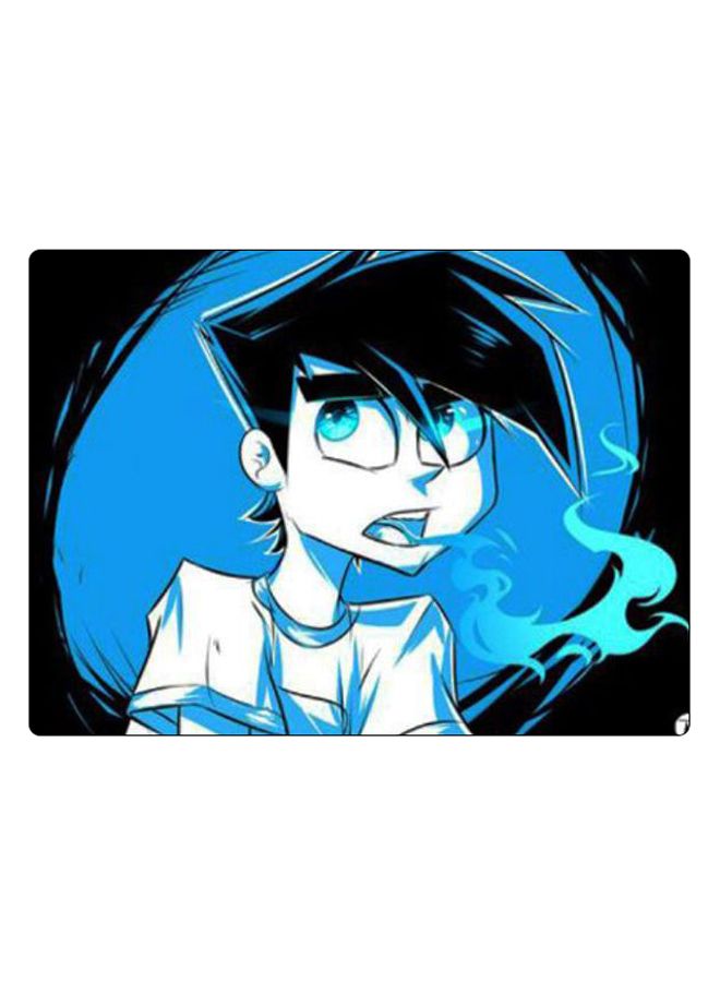 BP Printed Anti-Slip Gaming Mouse Pad Blue/White/Black