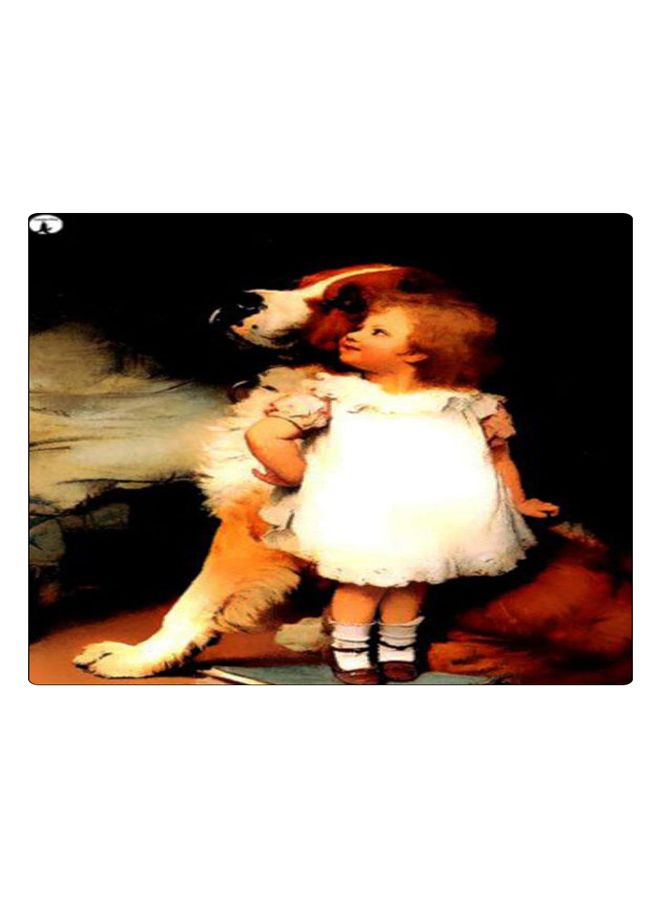 BP Printed Anti-Slip Gaming Mouse Pad Multicolour