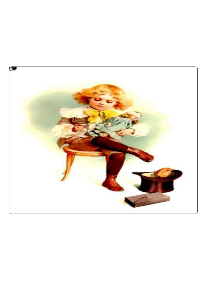 BP Printed Anti-Slip Gaming Mouse Pad Multicolour