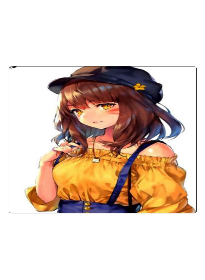 BP Printed Anti-Slip Gaming Mouse Pad Multicolour