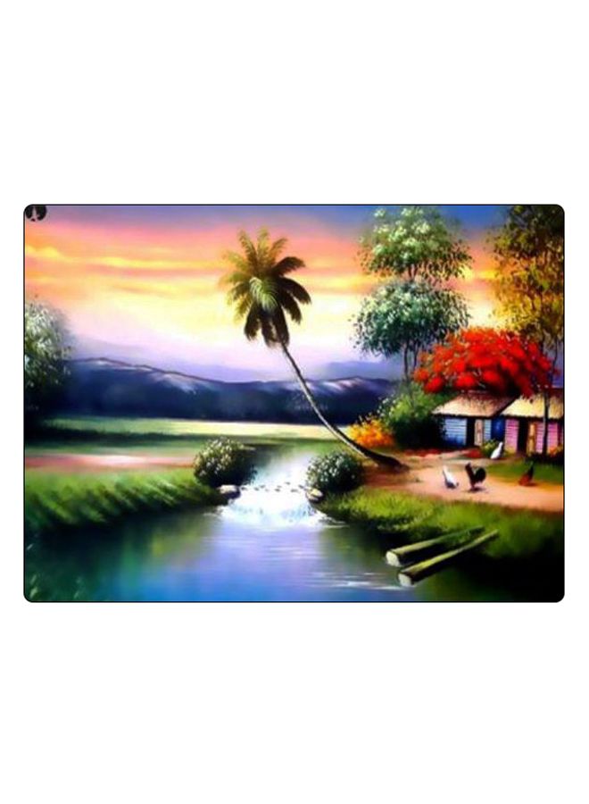 BP Printed Anti-Slip Gaming Mouse Pad Multicolour