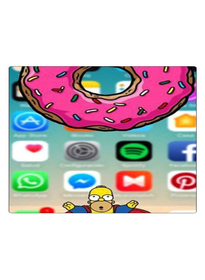 Printed Anti-Slip Gaming Mouse Pad Multicolour