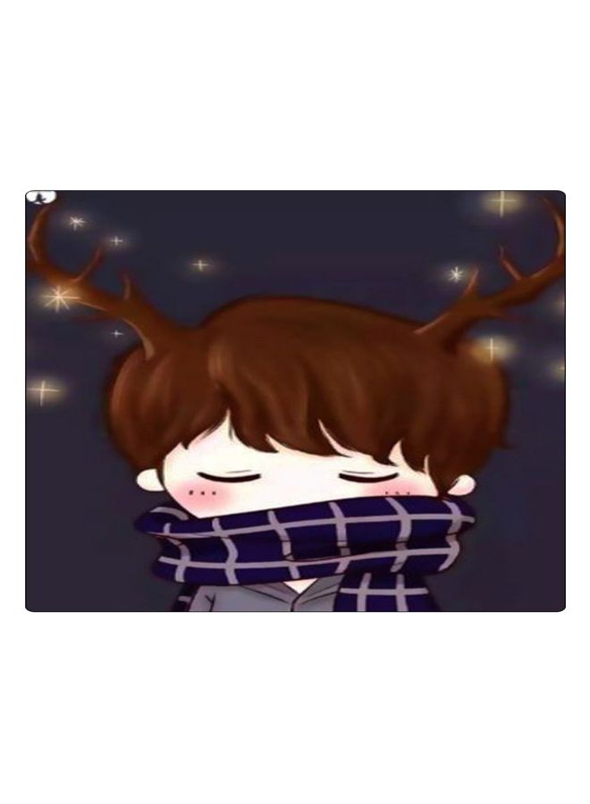 بي بي لوحة ماوس ألعاب بتصميم مضادة للانزلاق وبنمط مطبوع متعدد الألوان