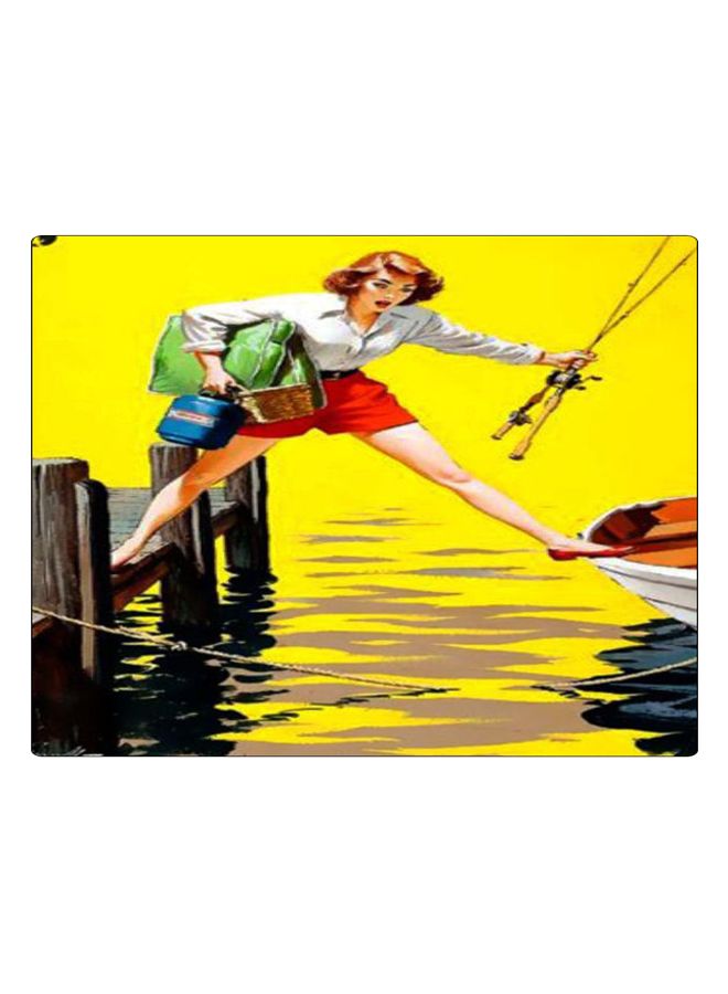 BP Printed Anti-Slip Gaming Mouse Pad Multicolour