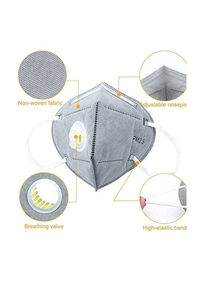 Generic - KN95 5 Layer With Breathing Valve Face Mask - Image 1