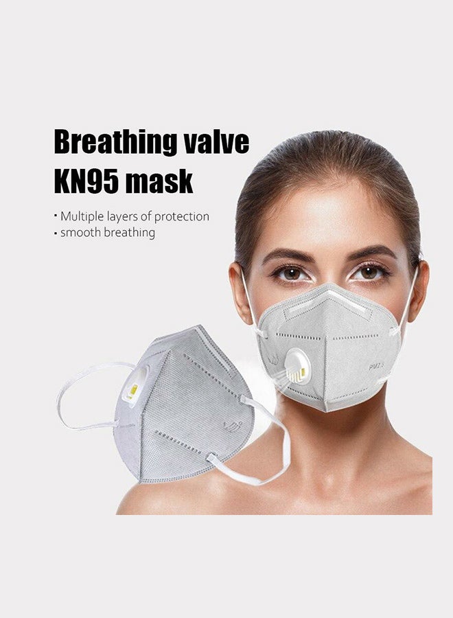 Generic - KN95 5 Layer With Breathing Valve Face Mask - Image 1