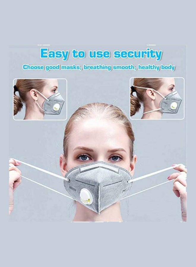 Generic - KN95 5 Layer With Breathing Valve Face Mask - Image 1