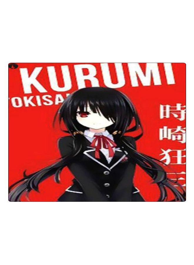 BP Printed Anti-Slip Gaming Mouse Pad Red/White/Black