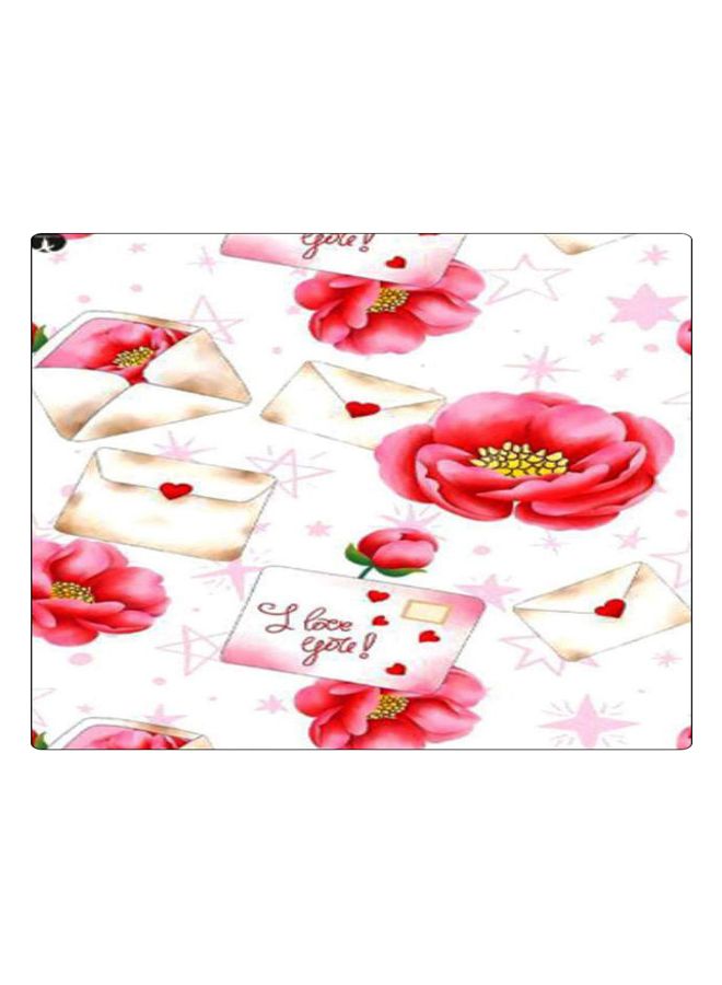 BP Printed Anti-Slip Gaming Mouse Pad Pink/White/Red