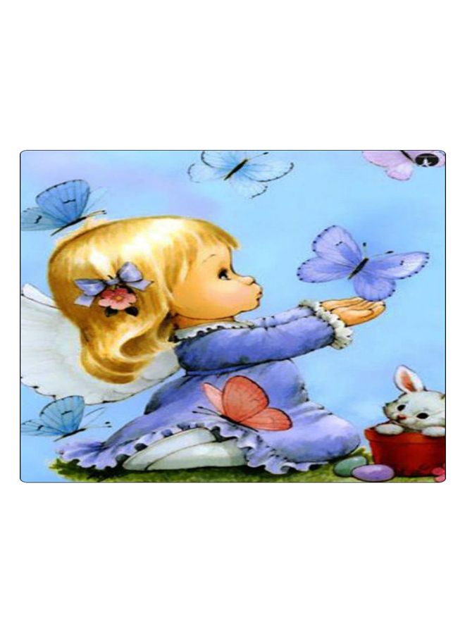 بي بي لوحة ماوس ألعاب بتصميم مضادة للانزلاق وبنمط مطبوع متعدد الألوان