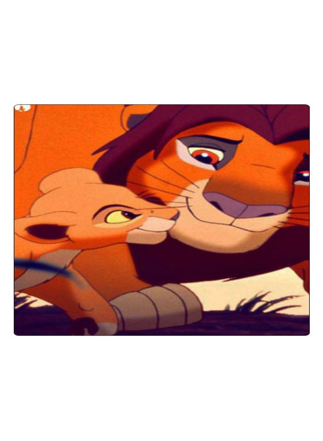 BP Printed Anti-Slip Gaming Mouse Pad Multicolour