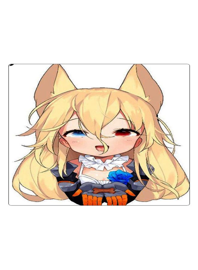 BP Printed Anti-Slip Gaming Mouse Pad Multicolour