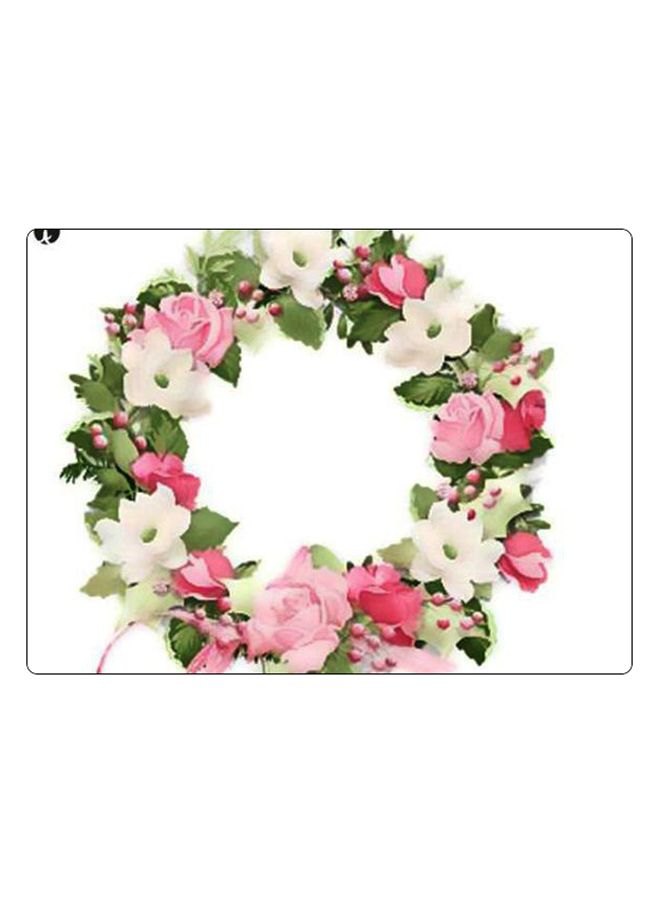 BP Printed Anti-Slip Gaming Mouse Pad White/Pink/Green