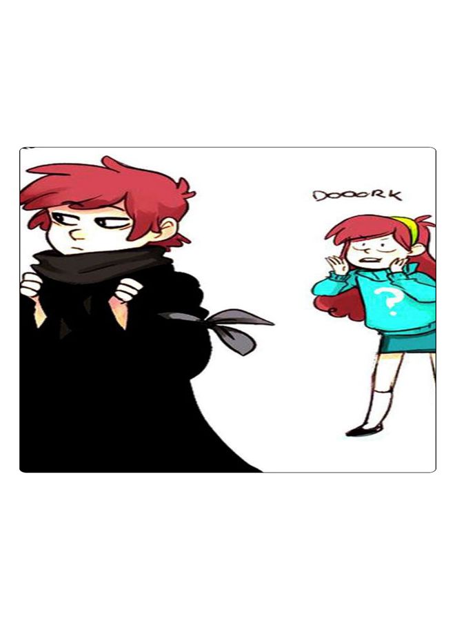 BP Printed Anti-Slip Gaming Mouse Pad Multicolour