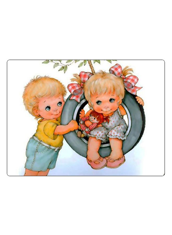 BP Printed Anti-Slip Gaming Mouse Pad Multicolour
