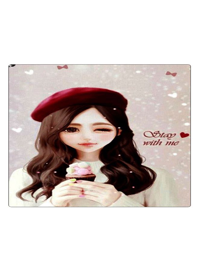 BP Printed Anti-Slip Gaming Mouse Pad Multicolour