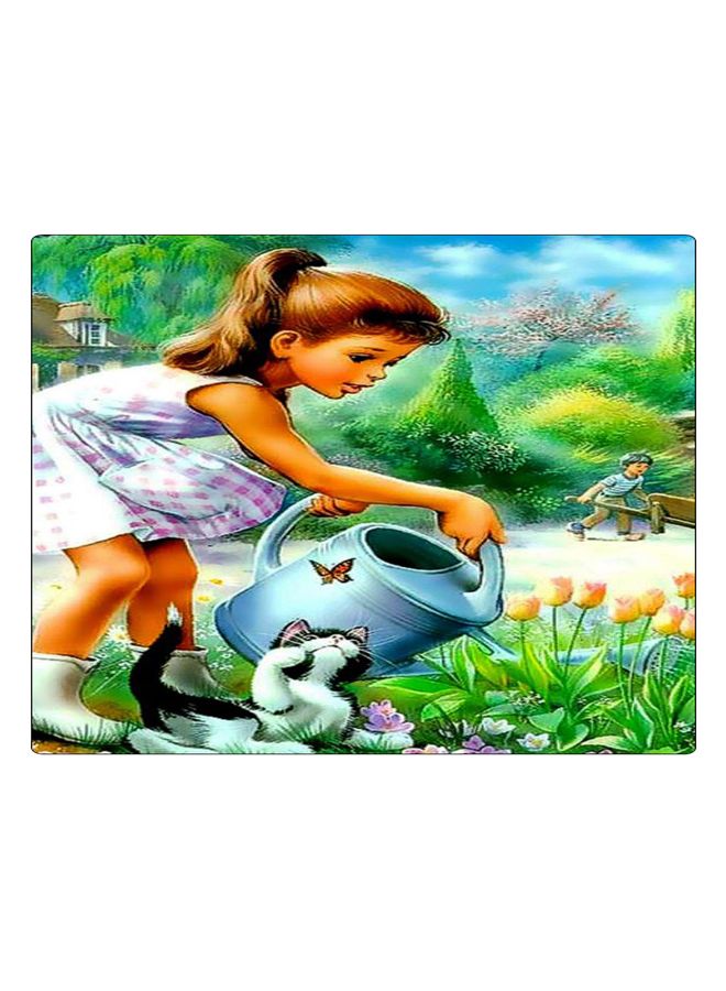 BP Printed Anti-Slip Gaming Mouse Pad Multicolour