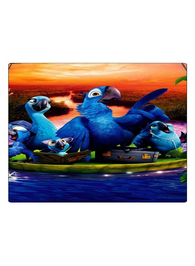 BP Printed Anti-Slip Gaming Mouse Pad Multicolour